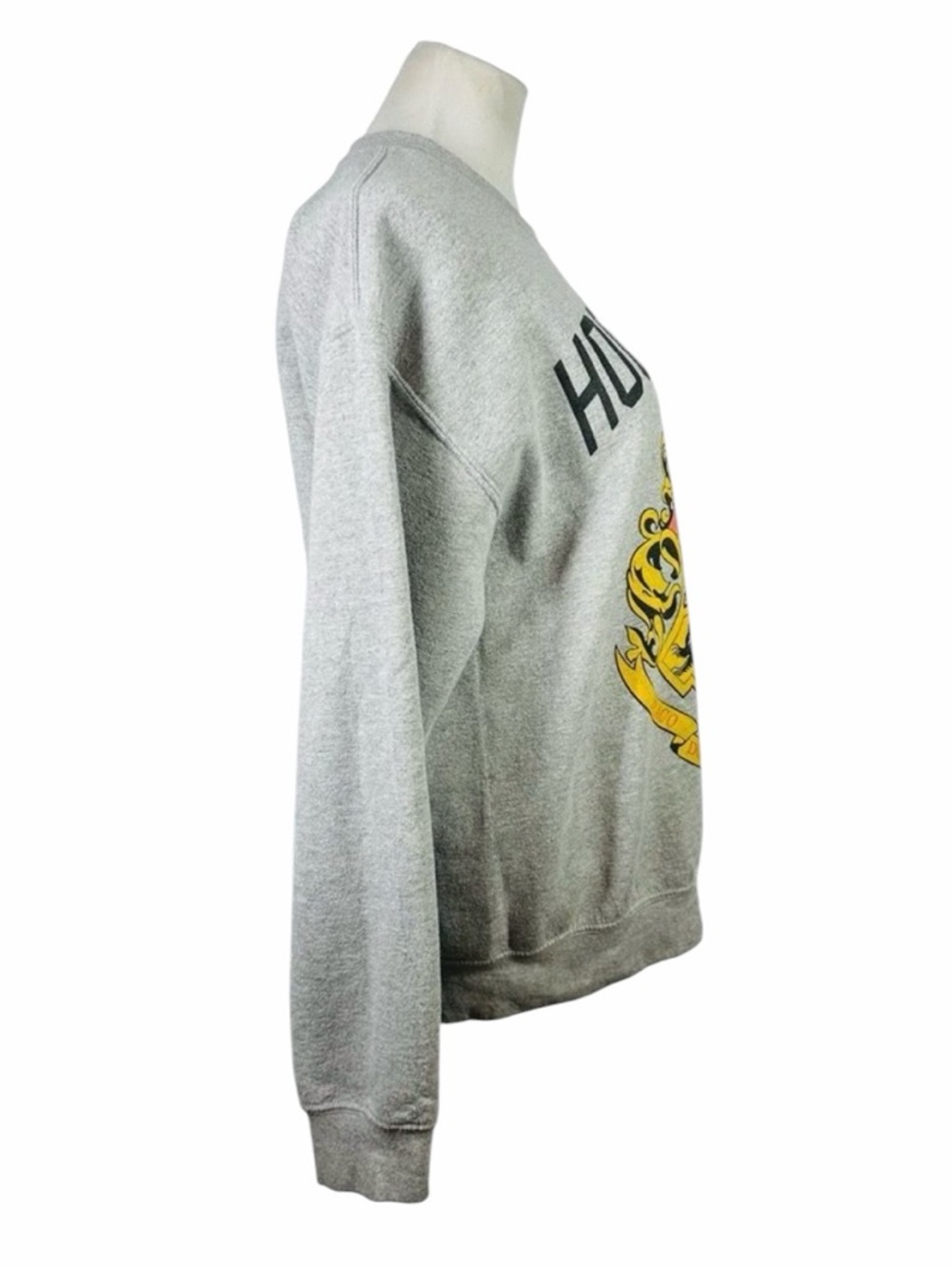 Harry Potter Heather Gray Hogwarts Crest Sweatshirt - Size Medium - Picture 7 of 10